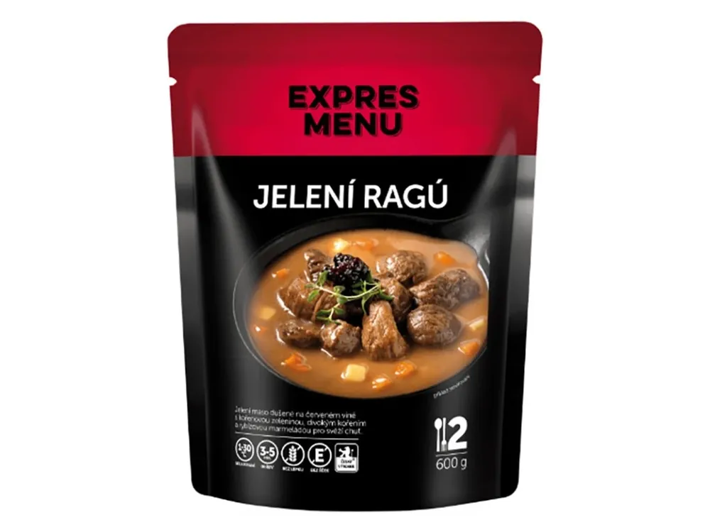 Expres Menu Jelení ragů 2 porce Cenově Výhodný