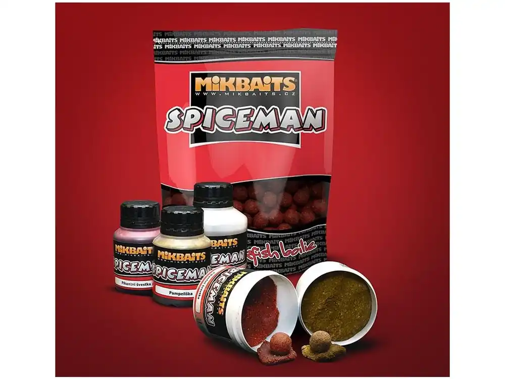 Speciální Cena Boilie Mikbaits Spiceman 20mm 1kg Získejte slevu -5% za registraci v e-shopu