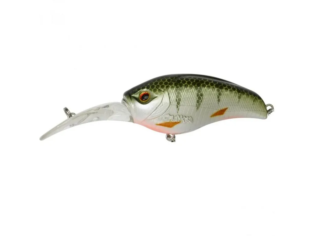 Wobler Gunki Gigan 5,5cm F Green Perch Získejte slevu -5% za registraci v e-shopu Super Cena