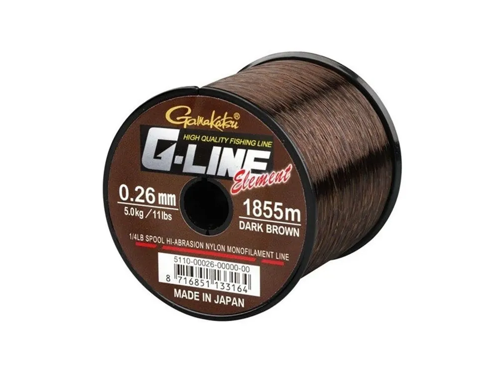Gamakatsu G-Line Element Dark Brown Získejte slevu -5% za registraci v e-shopu Bezpečná Platba