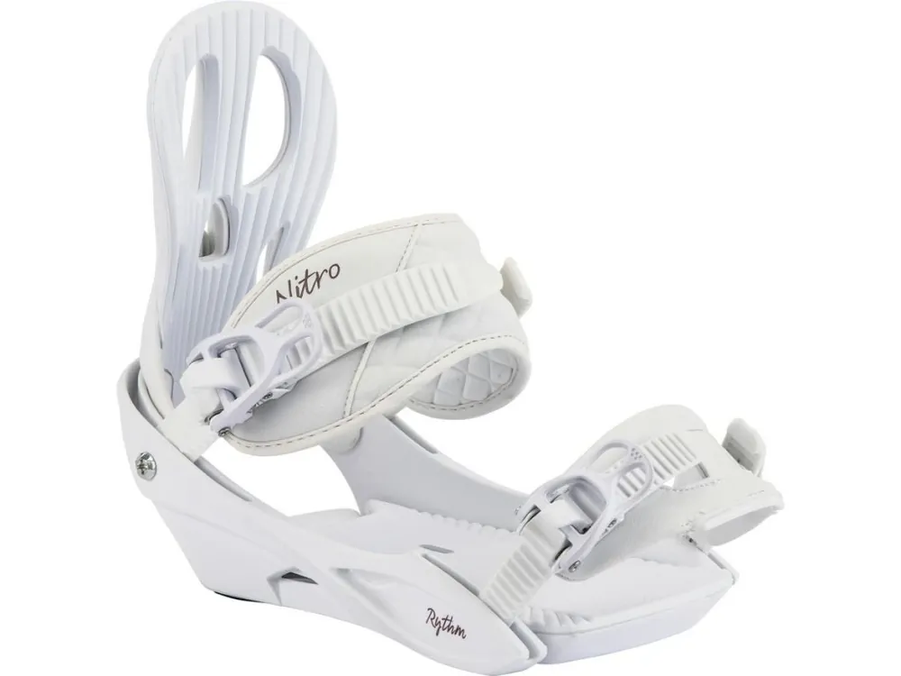 Vázání Nitro Rythm white/plum 24/25 Cenová Bomba