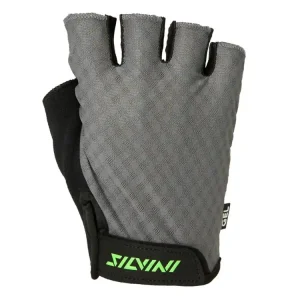 Cyklistické pánské rukavice Silvini Gaiono grey/green Cenově Výhodný
