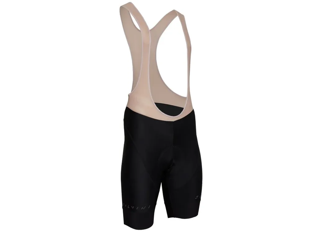 Cyklistické pánské kalhoty Silvini Suelo Bib black/cream Víkendová Akce