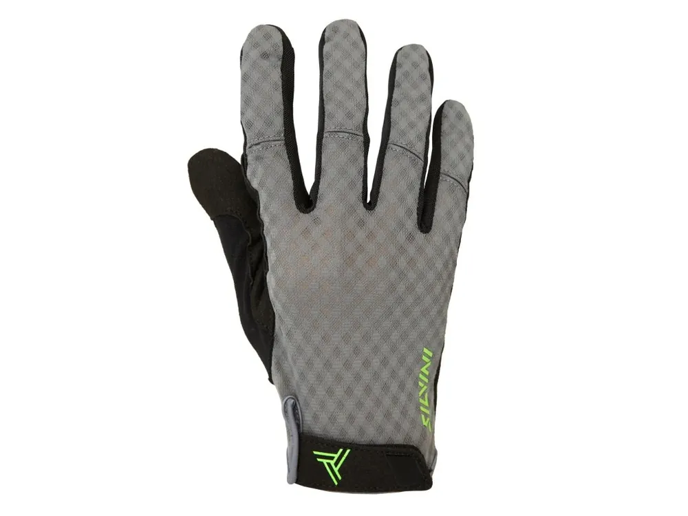 Autentický Cyklistické rukavice Silvini Gattolo MA2416 grey/green