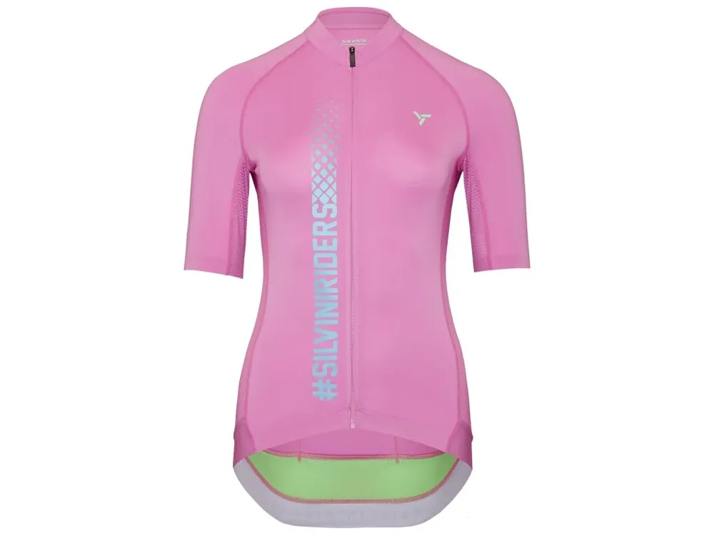 Speciální Cena Cyklistický dámský dres Silvini Mazzano blush/green