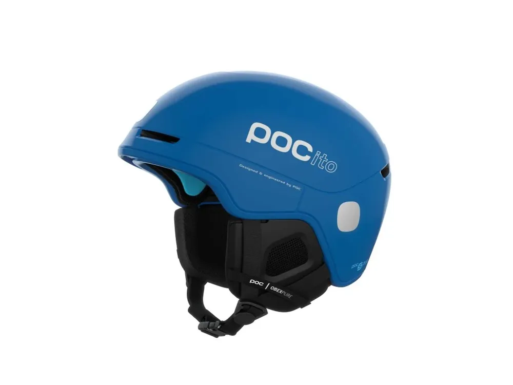 Cenová Bomba Lyžařská dětská helma POCito Obex Spin Fluorescent Blue 20/21