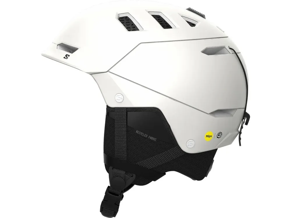 Lyžařská helma Salomon Husk Pro Mips White 25/26 Rychlé Dodání