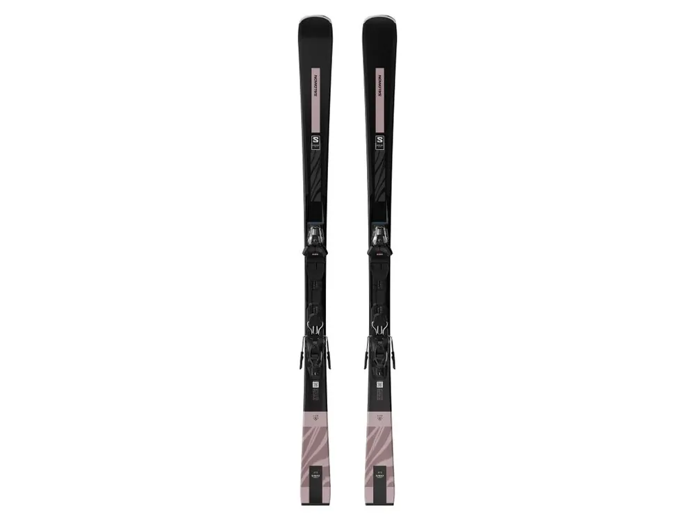 Novinka Salomon E S/Max N°8 + M10 GW L80 Black/Rose Gold Met 25/26
