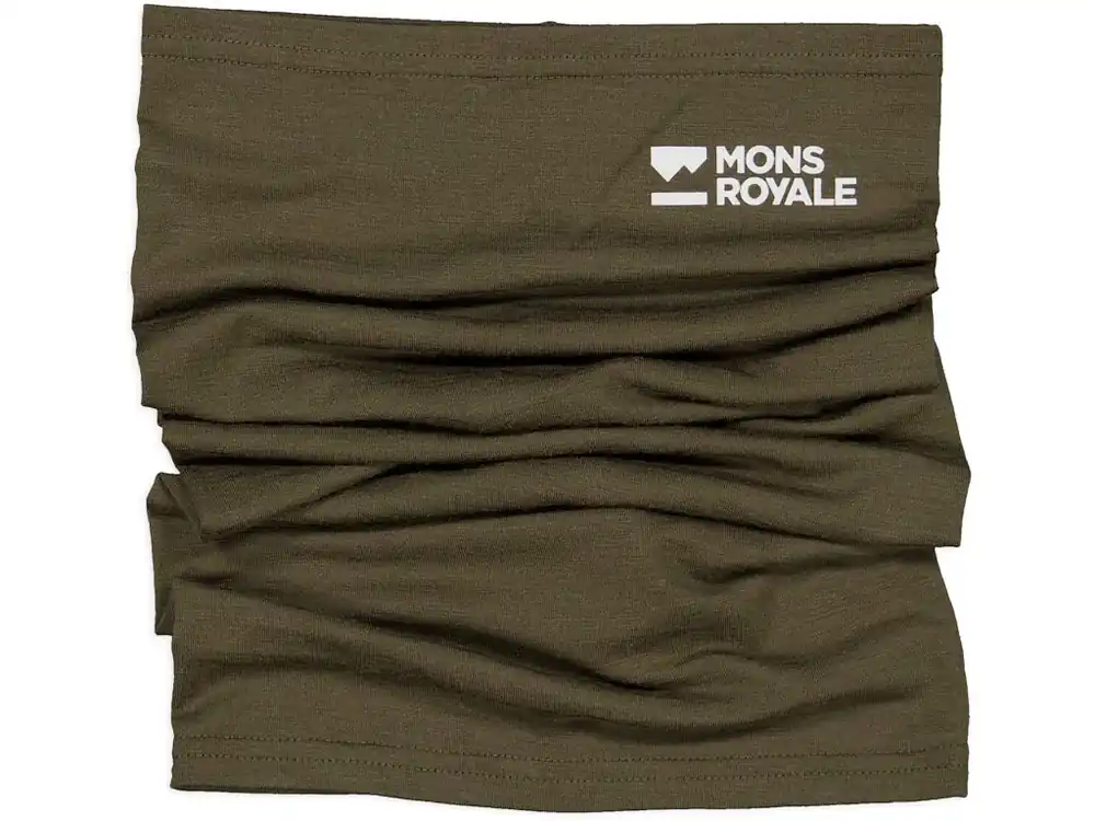 Přímo Od Výrobce Merino nákrčník Mons Royale Merino Flex 200 Dark Olive