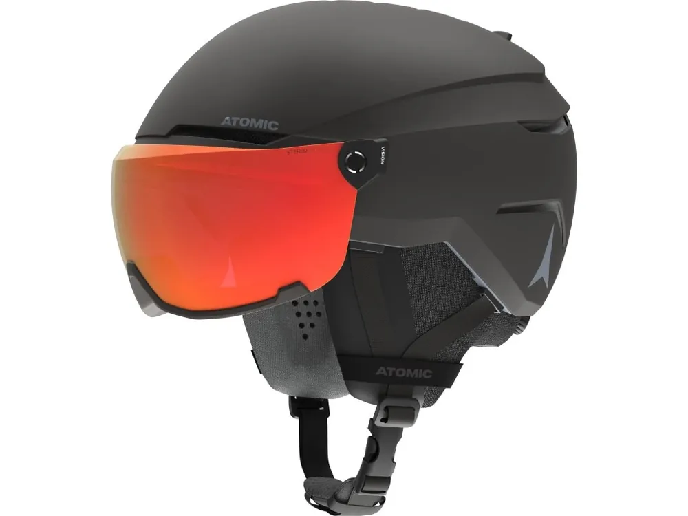 Zlevněný Lyžařská helma Atomic Savor Visor Photo Black 25/26