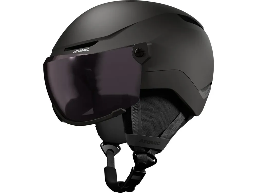 Lyžařská dětská helma Atomic Revent Visor JR Black 25/26 Akce