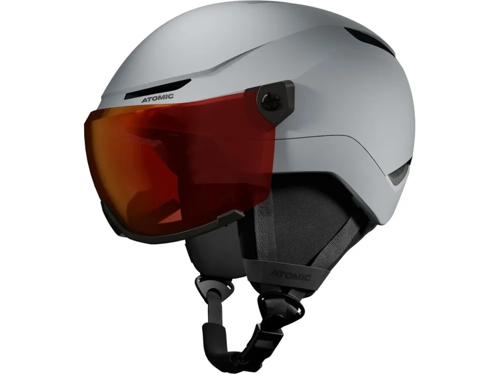 Lyžařská dětská helma Atomic Revent Visor JR Grey 25/26 Must-Have