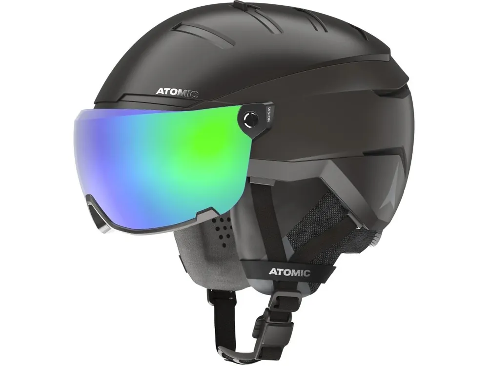 Lyžařská helma Atomic Savor GT Amid Visor HD Black 25/26 Akční Nabídka