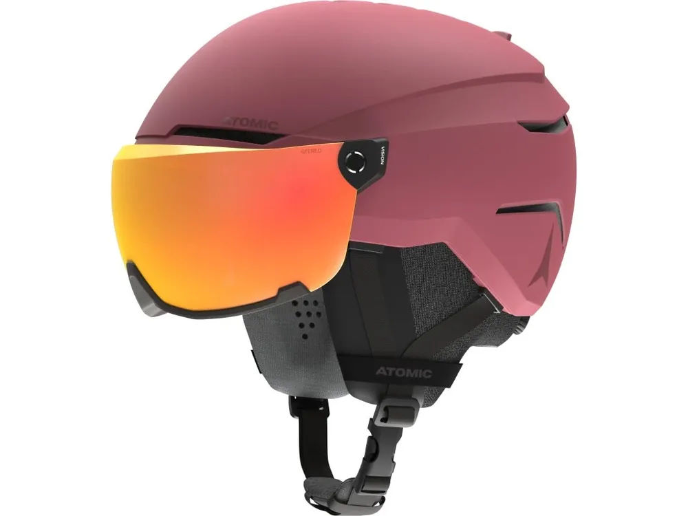 Vysoce Kvalitní Lyžařská helma Atomic Savor Visor Stereo Maroon 25/26
