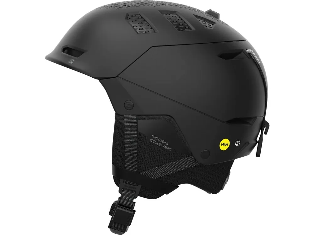 Lyžařská helma Salomon Husk Prime Mips Black 25/26 Autentický