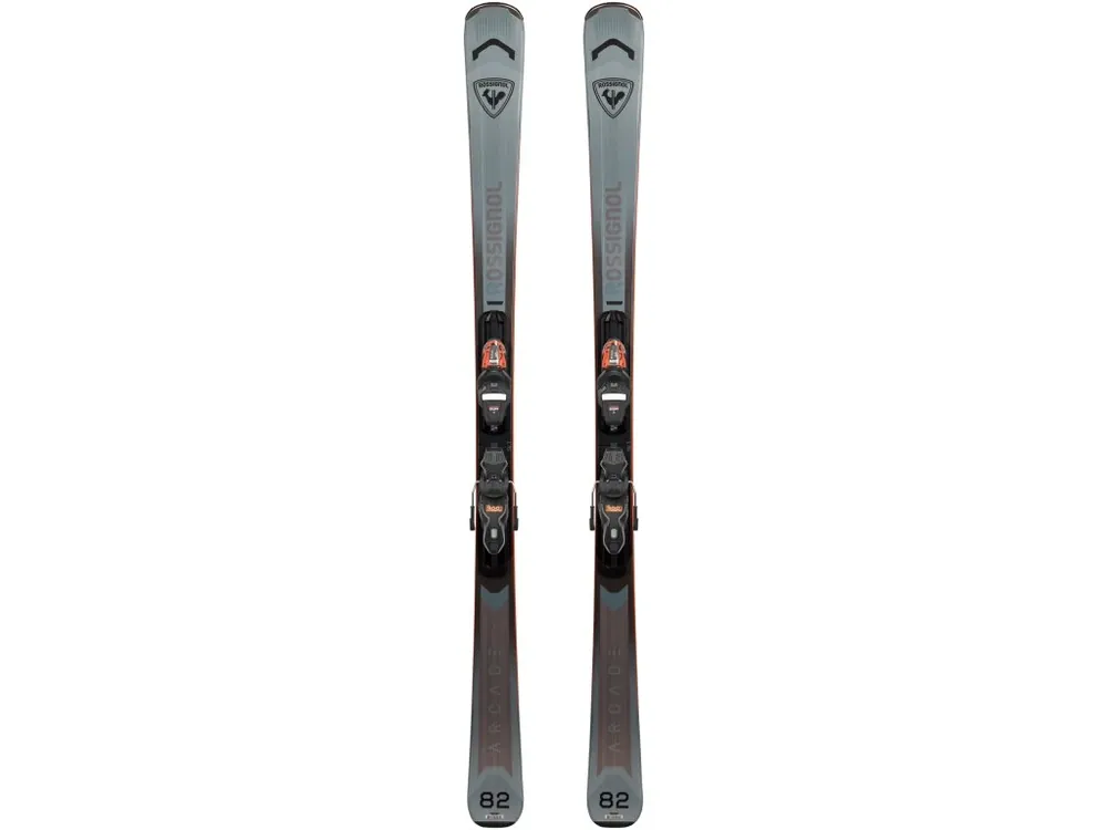 Časově Omezené Lyže Rossignol Arcade 82 Express + Express 11 GW B83 Black/Orange 25/26