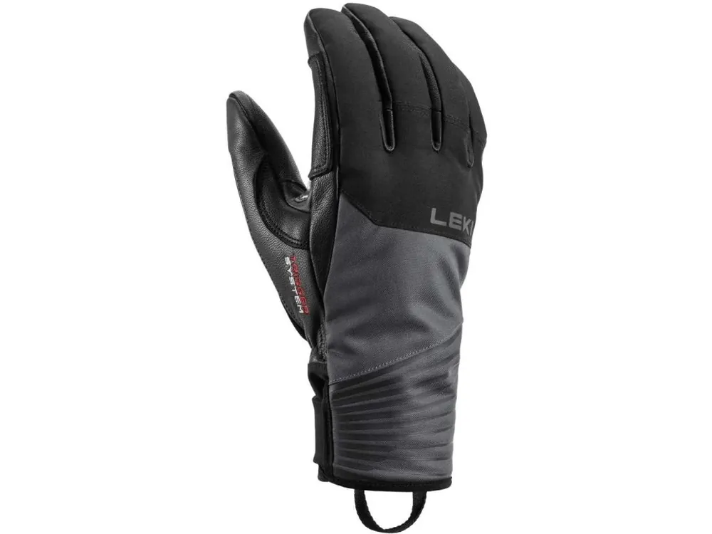 Dokud Zásoby Vydrží Lyžařské rukavice Leki Sparrow 3D black/graphite 25/26