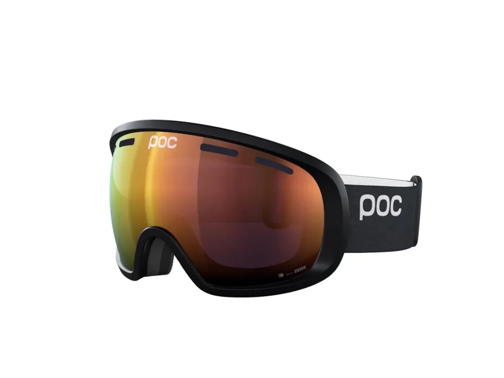 Lyžařské brýle POC Fovea Uranium Black/Partly Sunny Orange Cenově Výhodný