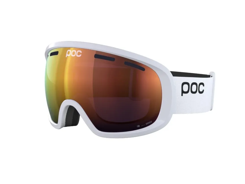 POC Fovea Hydrogen White/Spektris Orange Sleva