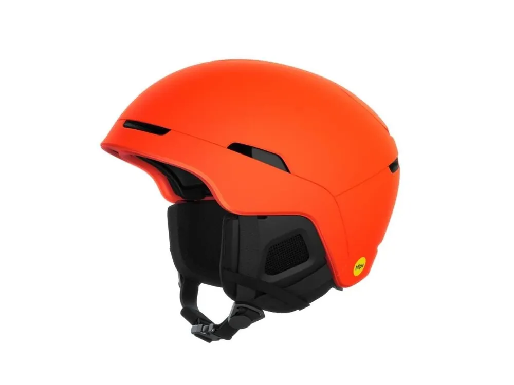 Lyžařská helma POC Obex MIPS Fluorescent Orange Matt Značkový