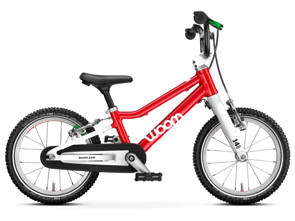 Levný Dětské kolo Woom Go 2 14" Red 2026