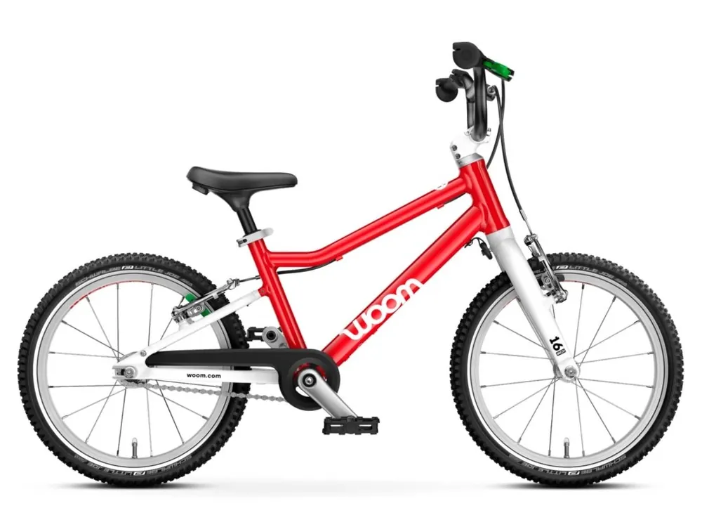 Dětské kolo Woom Go 3 16" Red 2026 Víkendová Akce