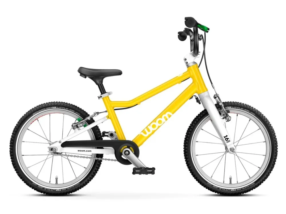 Super Cena Dětské kolo Woom Go 3 16" Yellow 2026