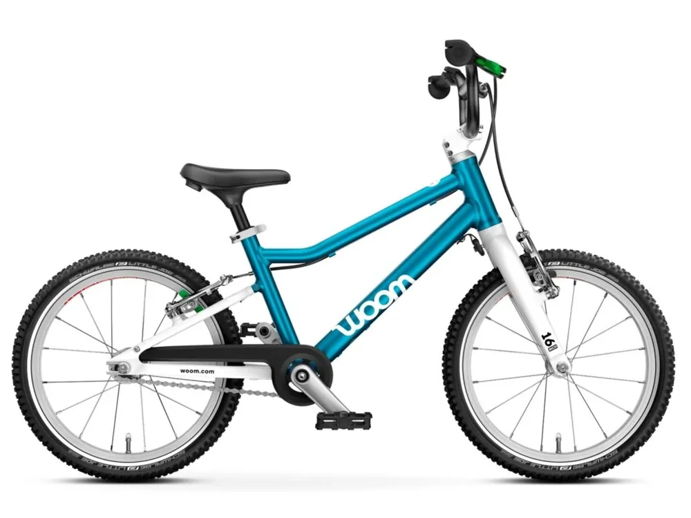 Oblíbený Dětské kolo Woom Go 3 Automagic 16" Mettalic Blue 2026