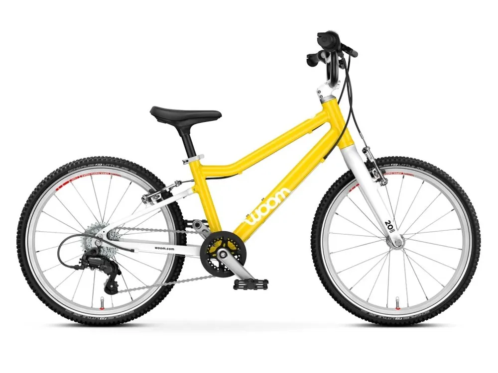 Jen Po Omezenou Doba Dětské kolo Woom Go 4 20" Yellow 2026