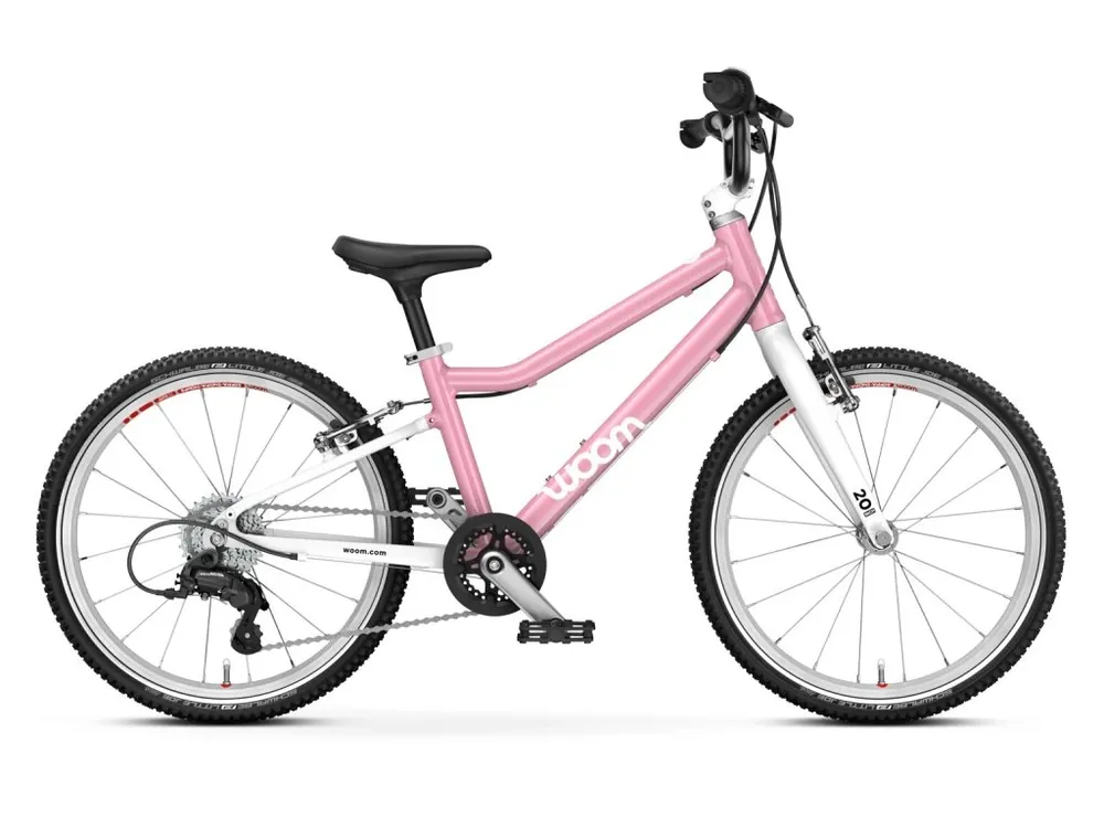 Značkový Dětské kolo Woom Go 4 20" Powder Pink 2026