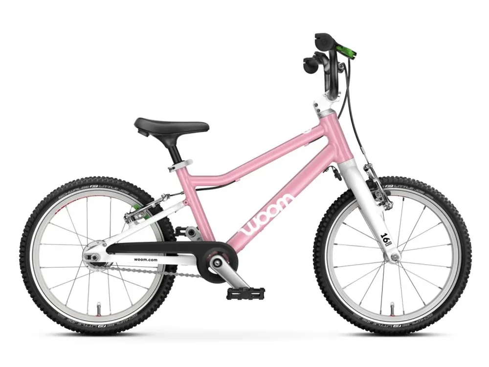 Dětské kolo Woom Go 3 Automagic 16" Powder Pink 2026 Vrácení Zdarma