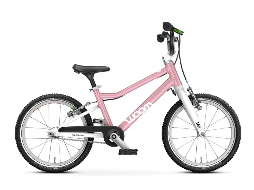 Značkový Dětské kolo Woom Go 3 16" Powder Pink 2026
