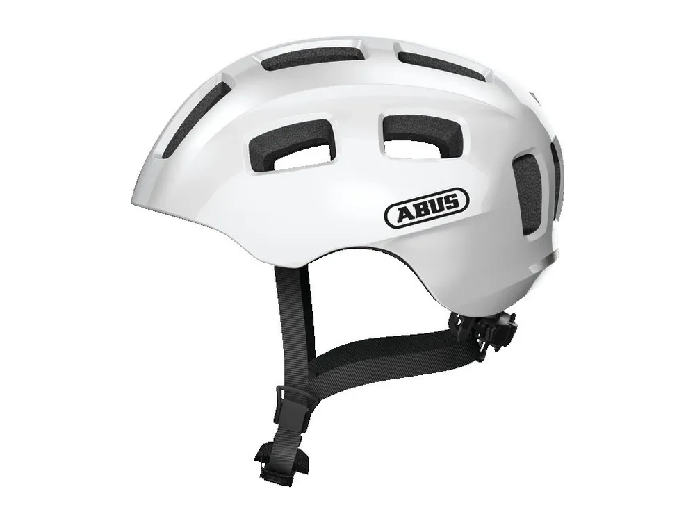 Akce Cyklistická helma Abus Youn-I 2.0 Pearl White