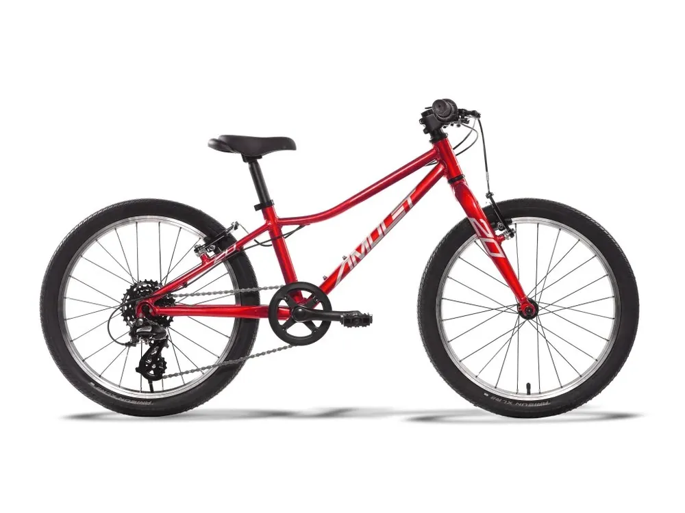 Dětské kolo Amulet 20" Tomcat Metallic Red/Silver 2026 Sezónní Sleva