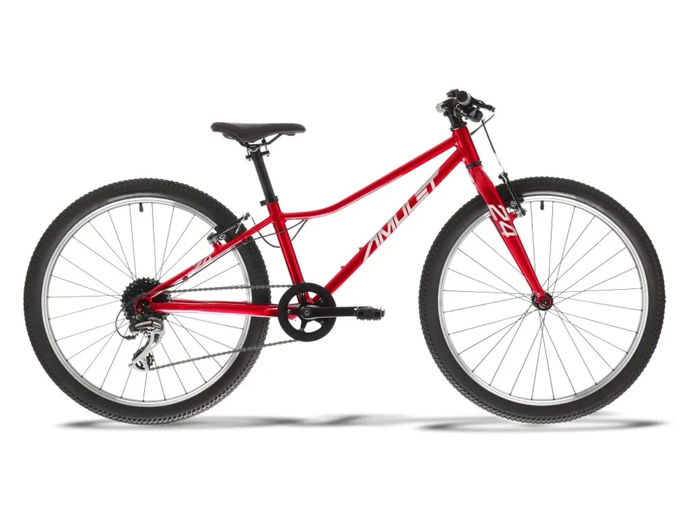 Cenově Výhodný Dětské kolo Amulet Tomcat 24" Mettalic red/Silver 2026