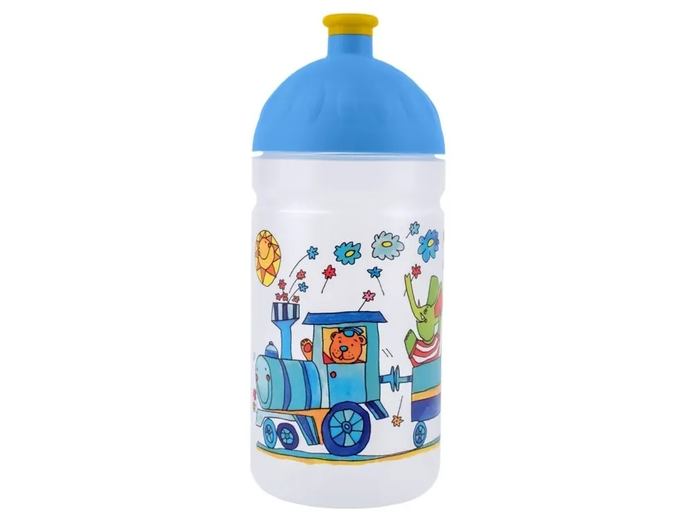 Zdravá lahev R&B Vláček se zvířátky 500ml Jen Po Omezenou Doba