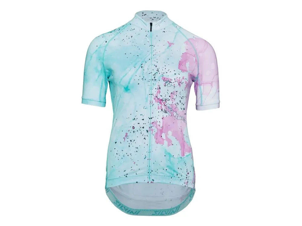 Levný Cyklistický dámský dres Silvini Calnia cloud/ocean