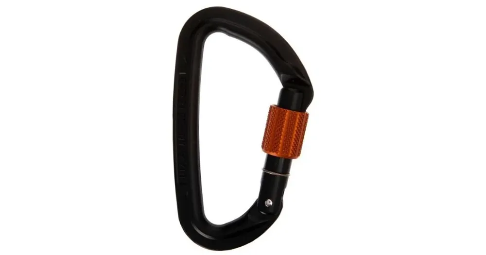 Karabina WILD COUNTRY SESSION SCREW BLACK/TANGERINE Oblíbený