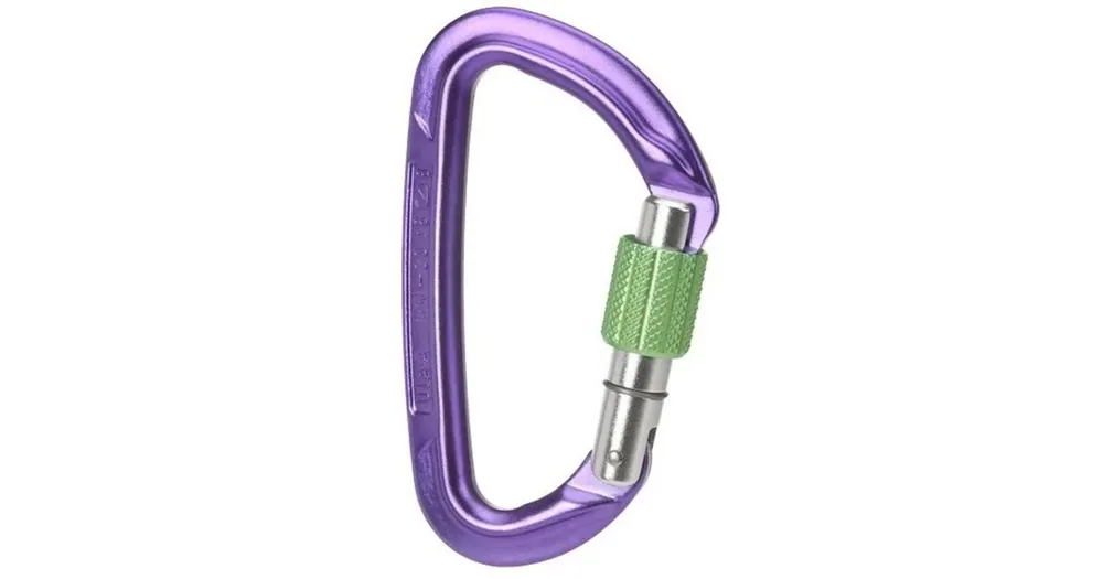 Karabina WILD COUNTRY SESSION SCREW PURPLE/GREEN Oblíbený
