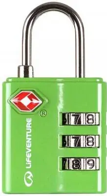 Zámek LIFESYSTEMS TSA COMBI LOCK GREEN Bezpečná Platba