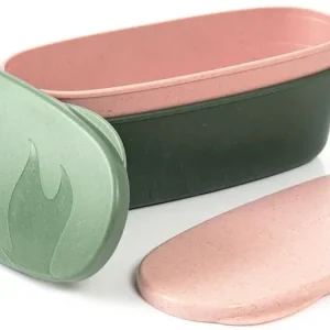 Finální Výprodej Nádobí LIGHT MY FIRE SNAPBOX OVAL BIO 2-PACK SANDYGREEN/DUSTY