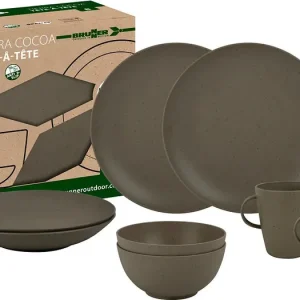 Akční Nabídka Sada nádobí BRUNNER SET TETE-A-TETE PLA TIERRA 8 PCS Uni