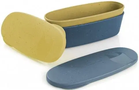 Nádobí LIGHT MY FIRE SNAPBOX OVAL BIO 2-PACK MUSTYYELLOW/HAZY Značkový