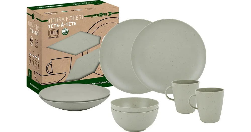 Akce Sada nádobí BRUNNER SET TETE-A-TETE PLA TIERRA 8 PCS Uni