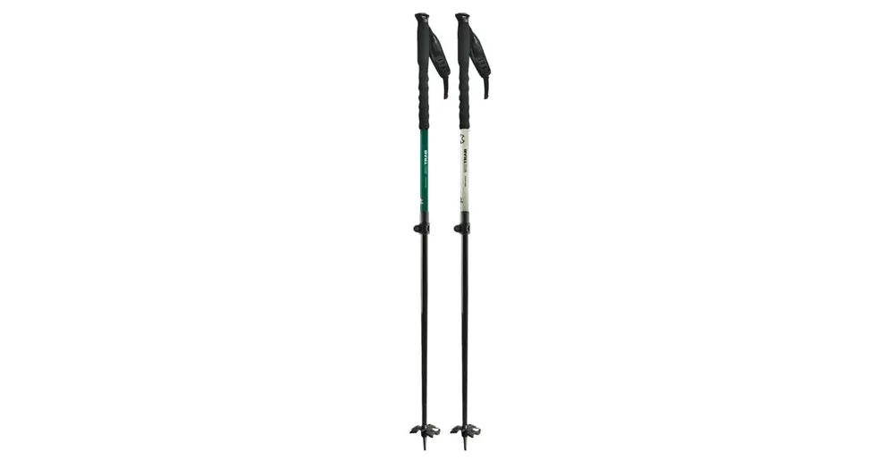 Skialpové teleskopické hole SKI TRAB POLES STELVIO LIFE Uni, GREEN Omezená Nabídka