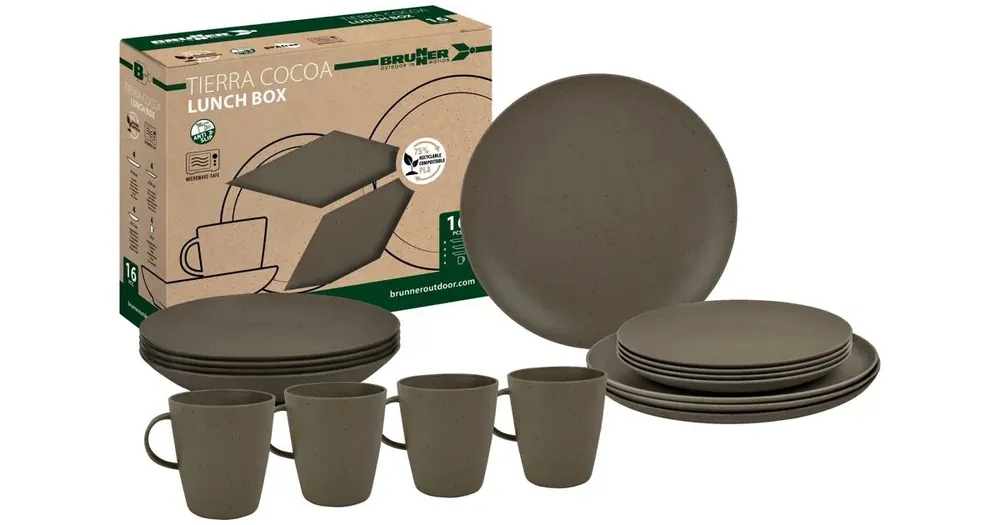 Sada nádobí BRUNNER LUNCH BOX PLA TIERRA Uni Top Prodej