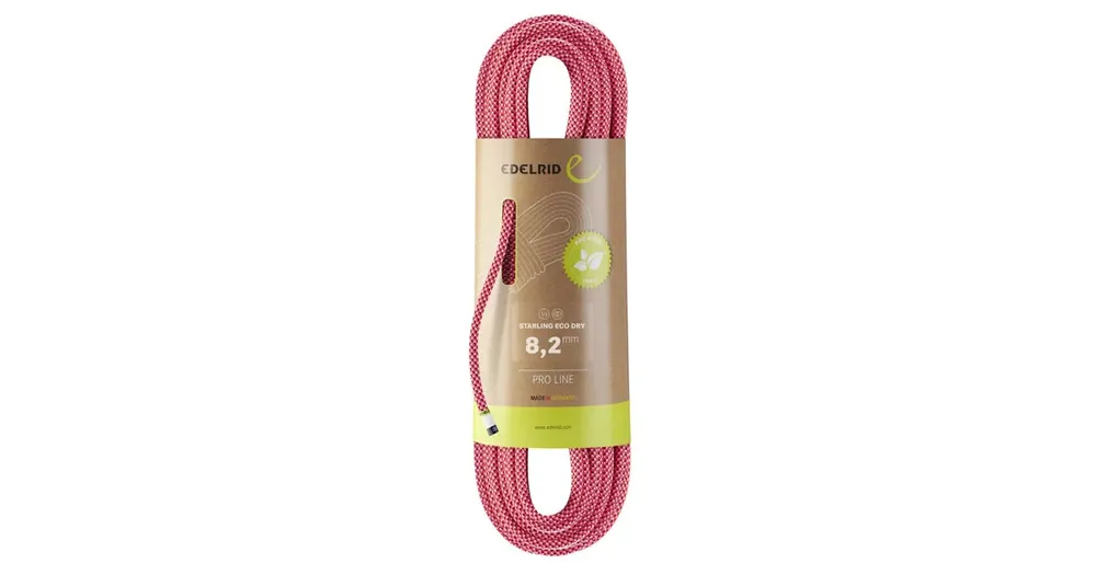 Nakupujte Hned Lano EDELRID STARLING ECO DRY 8,2/50 PINK