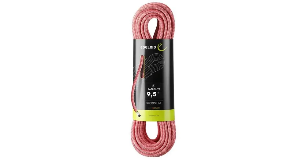 Oblíbený Lano EDELRID EAGLE LITE 9,5/60 RED