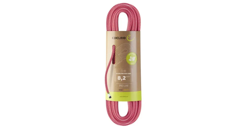 Aktuální Lano EDELRID STARLING ECO DRY 8,2/60 PINK