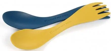Příbor LIGHT MY FIRE SPORK LITTLE BIO 2-PACK MUSTYYELLOW/HAZY Tovární Cena